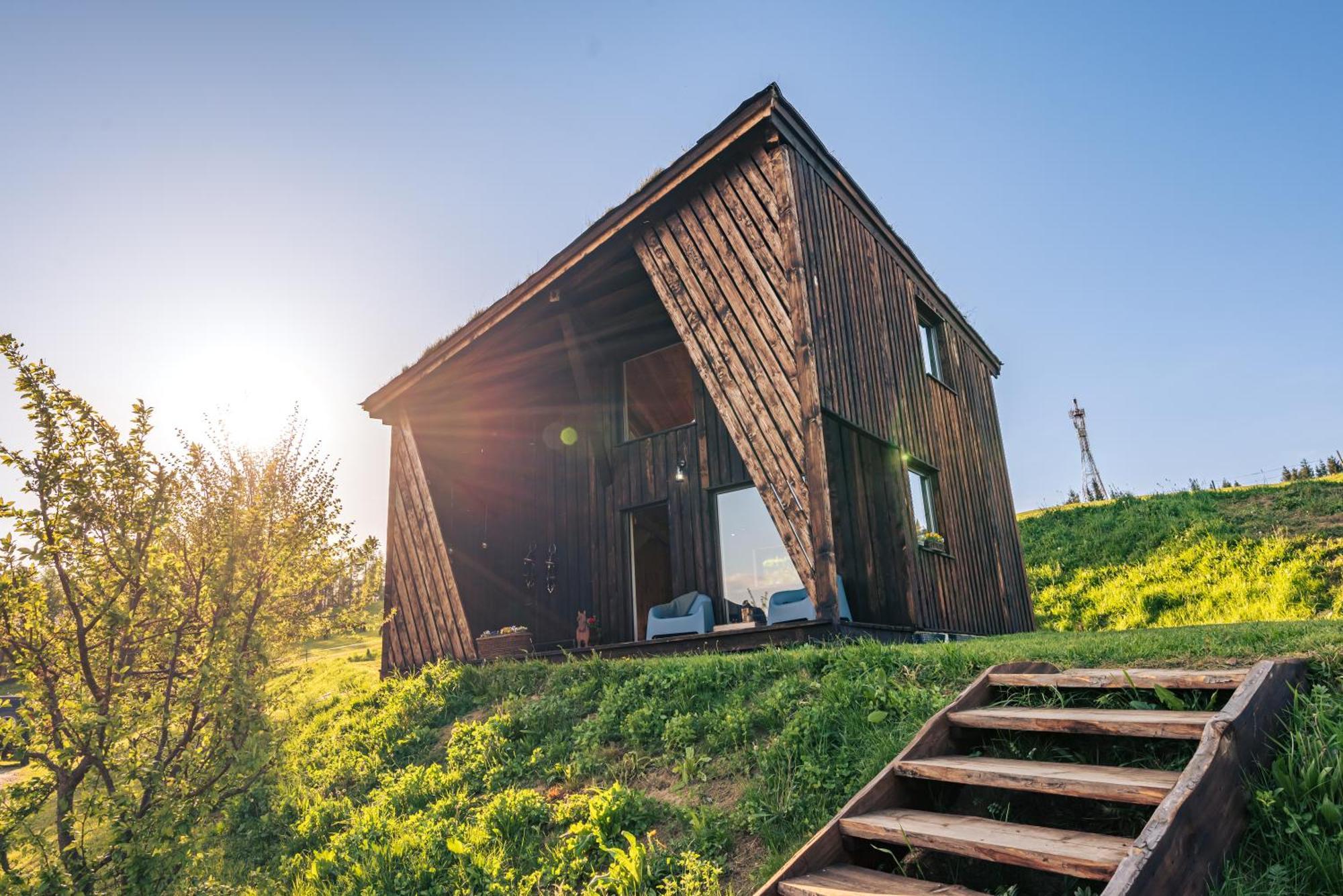 Domek Trohaniec Lesny Lutowiska Bagian luar foto