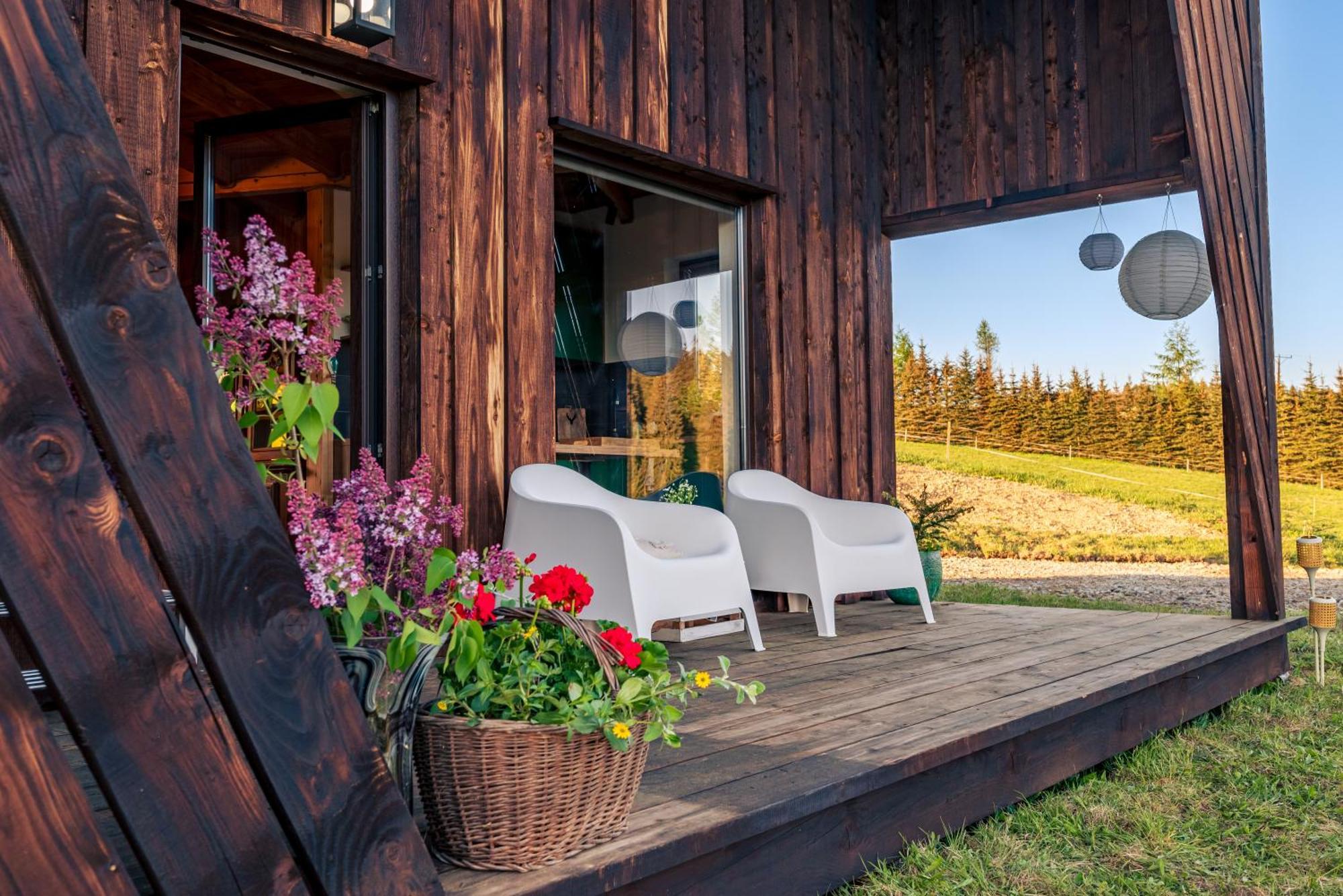 Domek Trohaniec Lesny Lutowiska Bagian luar foto